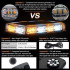  upgraded 5  48led Roof Top Strobe Lights  High Visibility Emergency Safety Warn