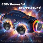 Bluetooth Speaker  80w Portable Bluetooth Wireless Speaker - Ipx6 Waterproof    