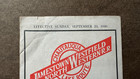 Vintage 1940 New York Jamestown Westfield And Northwestern Rr Railroad Timetable
