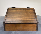 Vintage Wood Bread Box Farm House Style Kitchen Cottage Granny Core Charity
