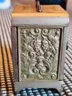 Old Antique Cast Iron Coin Deposit Bank Combination Safe