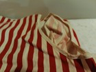 Grocery Store A p Striped Red White Apron Vintage
