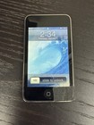 Apple Ipod Touch A1288 2nd Generation 16gb Black Tested Working Cracked Screen