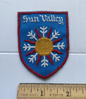 Sun Valley Idaho Skiing Area Ski Resort Souvenir Blue Embroidered Patch Badge
