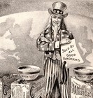Cosmic Uncle Sam Wheatlet Scientific Breakfast Cereal Food Trade Card Sr f usw