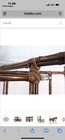 Mcguire Glass And Rattan Sinning Table