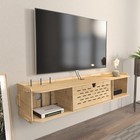 Decorotika Sima 48  Floating Wall Tv Cabinet Stand  Wall Mounted Media Consol