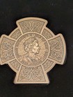 Isle Of Man 3 Oz Silver Coin 2021 Cernunnos Horned God Celtic Cross Antique Hr