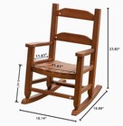 Rocking Chair Wooden Small Baby Comfy Rocker Chairs Furniture For Nursery Bed   