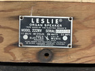 222rv  Leslie Speaker Back Panel  222 Hammond Organ   Leslie Speaker Project 