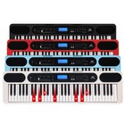 Portable Black white red blue 61 Key Lighted Up Electric Piano Keyboard Usb Midi