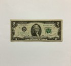 Bicentennial Series 1976 Rare Chicago Il  2 Two Dollar Bill With Errors 