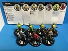 Heroclix Tmnt Lot W raphael Donatello Leonardo Michelangelo Splinter Casey Fugit