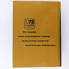 1973 Radio-electronic Master Catalog  37th Edition - Vintage Parts   Equipment