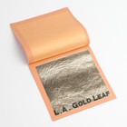 L a  Gold Leaf  12k Genuine White Gold Leaf Sheets  loose Or Transfer 