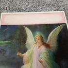 Vintage 1961 Pin Up Lithograph Gurdian Angel Religious Superior Calendar Sample