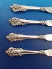 Set Of 4 Grande Baroque By Wallace Sterling Serrated Steak Knives Custom Made