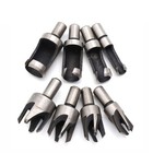 4pcs 8pcs Wood Plug Cutter Bit Set  Cutting Tool Cork Drill Bit