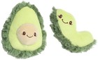 Ebba    Adorable Precious Produce    Avocado Rattle   Crinkle Set Baby Green