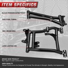 High Clearance Steel Front A-arms Set Upper Lower For 16-20 Polaris Rzr S 900
