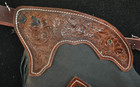 Custom Made Leather Chaps new  Shotgun Chaps made In Usa
