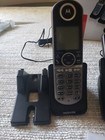  Motorola P1003 Dect 6 0 Cordless Expansion Handsets  lot Of 3  Tested Working 