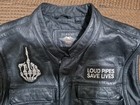 Harley Davidson Buffalo Leather Vest Men s Xl 