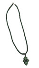 Vintage Navajo Variscite   Sterling Silver 20  Necklace By T  Skeets