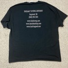 Gildan Ultra Cotton Mens T Shirt Sz 2xl Black Short Sleeve Crew Neck Beer Tap