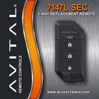 New Avital 2026 Model 7147lsec 4-button Remote Control For Avital 2103l System