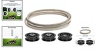 Upgrade For Husqvarna Lawnmowers  Idler Pulley Belt Set  Fits Multiple Models