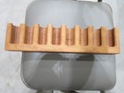 Four Generations Wooden Hardwood Poker Chip Rack W Original Box Vintage