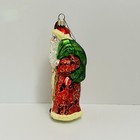 Christopher Radko Ol  Blue Eyes Santa Claus Rare Limited Retired Glass Ornament