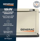 Generac  7226  Guardian 18kw Home Standby Generator  Durable All Aluminum  Wifi