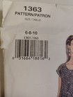 Vogue 1363 Dress Top Skirt Pants Sewing Pattern Ladies 6 8 10 Vtg Cut Loose Long