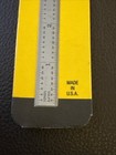 Machinist Rule General Tools 12  Flexible Chrome Finish Steel Made In Usa Cf1216