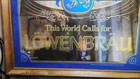 Vintage Lowenbrau Beer Mirror Sign