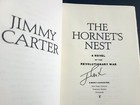 President Jimmy Carter Signed   The Hornet s Nest 1st Novel Fine   See Photos