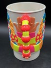 Ringling Bros Barnum And Bailey Circus 3d Clown Plastic Mug Cup Vintage 1990