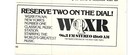 Vintage 1970s Wqxr Fm Am New York Classical Music Station Print Ad