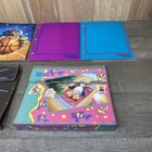 Trapper Keeper   Mead Folder Lot Penguin 0n Beach   Designer Series Vintage 90s