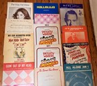Vintage Lot Of 20 Assorted Sheet Music Originals  Pop  Show And Movie Tunes
