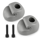 2-pack Sun Visor Clip S16-1023-661 F01377-2 For Kenworth Peterbilt Interior