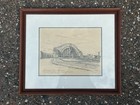 Geneva South Print Cincinnati Union Terminal Train Station Framed Ltd 1 1500