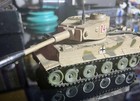 Vtg 1973 Corgi Toys Tiger 1 German Heavy Tank W antenna 900 Pat 20660 73 A35