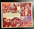  cecil B  De Mille  Cleopatra 1934 Original Spanish Movie Herald  Colbert