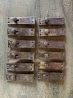 Antique Iron Slide Bolts   Shutter Hardware     Lot Of 12