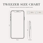 Tweezerman Slant Tweezer Tweezerman Tweezers For Eyebrows Midnight Sky 1230-br