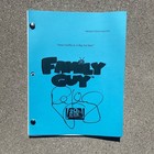 Family Guy 2009 Rush Limbaugh Signed Pre-title Production Used Draft Scripts