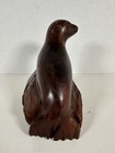 Hand Carved Wooden Ironwood Seal Figurine Sculpture Decoration